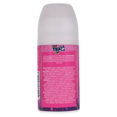 Desodorante Infantil Tra La La Kids Dance 8 Anos+ Rollon 65ML 360-23