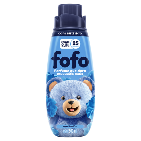 AMACIANTE FOFO CONCENTRADO AZUL TUDÃO 500ML