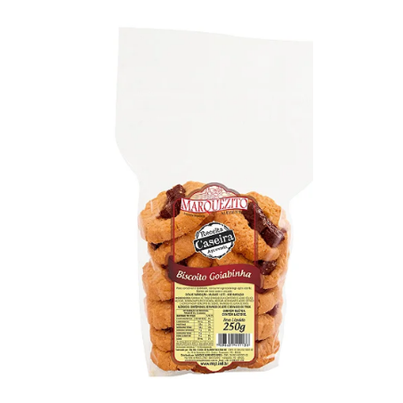 Biscoito marquez marquezito goiabinha 250g.