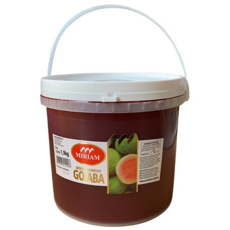 Doce fruta miriam 1.9kg goiaba