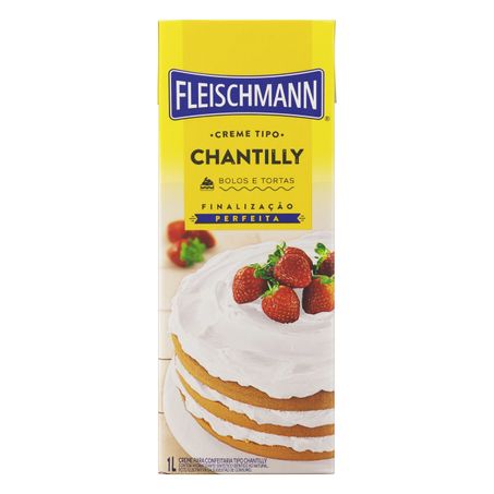 CREME CHANTILLY FLEISCHMANN CAIXA 1L