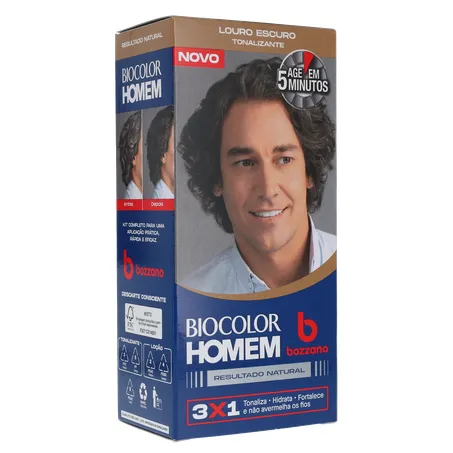 Tonalizante biocolor homem bozzano louro 360-33