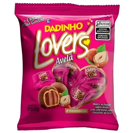 Bombom Dadinho Lovers 40un Avela
