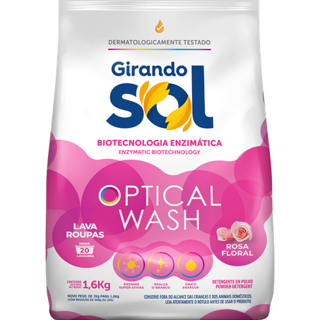 Deterg po girando sol 1.6kg rosa