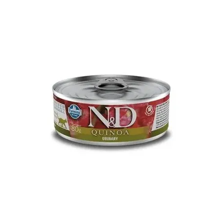 Ração Úmida N&D Quinoa Gatos Adultos Urinary 80 g