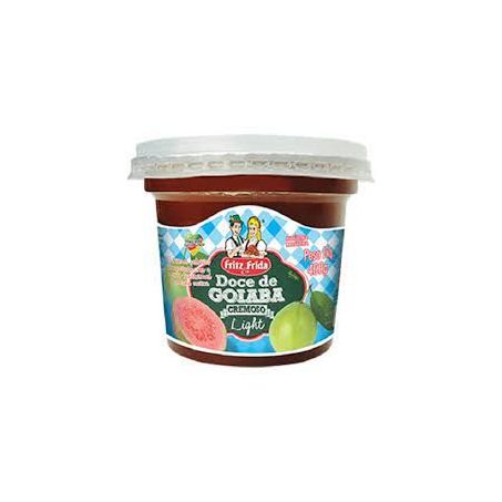 DOCE CREMOSO FRITZ & FRIDA LIGHT GOIABA POTE 400G