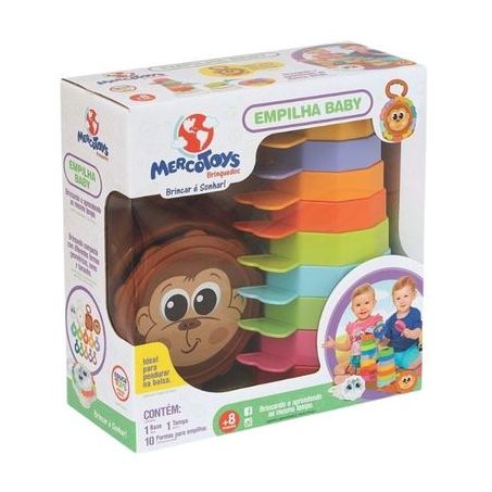 EMPILHA BABY MACACO MERCOTOYS 