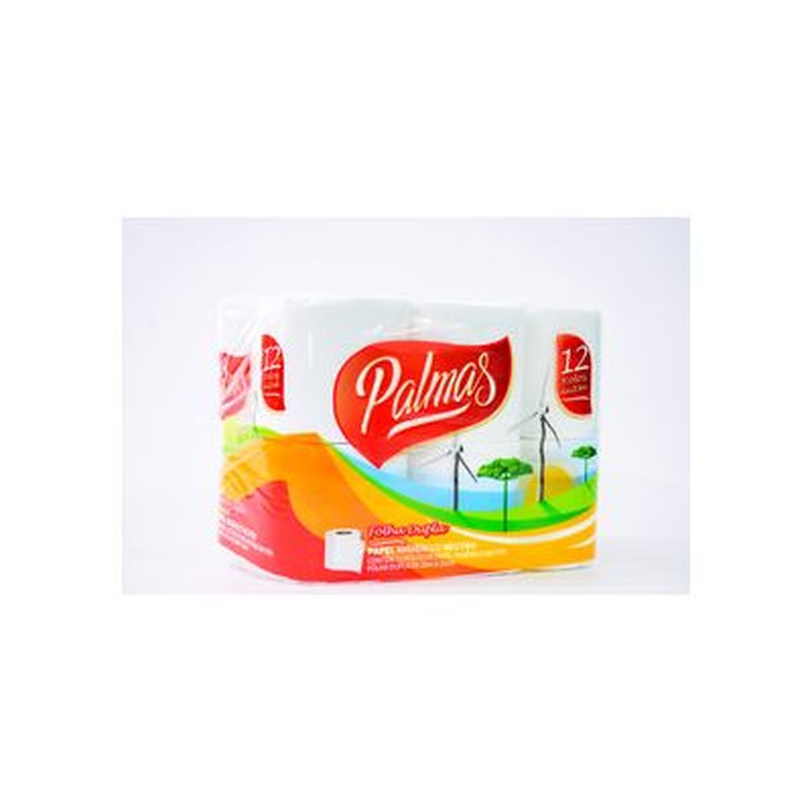 palms 20〜60g19本 Papel Higiênico Palmas Folha Dupla 20 Metros Neutro Com 12