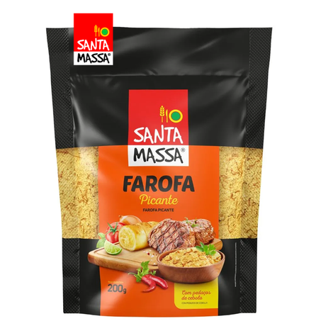 FAROFA SANTA MASSA PICANTE 200G