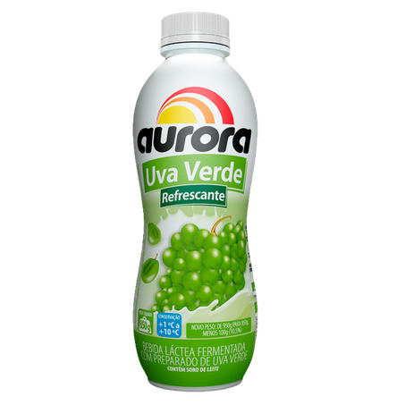 Bebida lactea uva verde aurora 850g