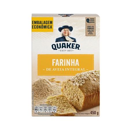 FARINHA AVEIA QUAKER EMB EC 450G