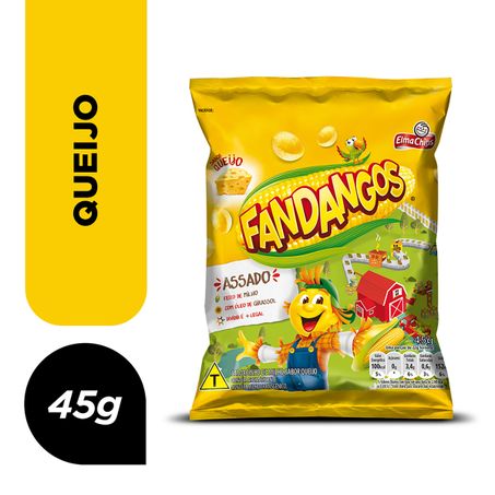 SALGADINHO DE QUEIJO ELMA CHIPS FANDANGOS