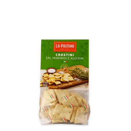 Crostini la pastina sal mar alecrin 200g