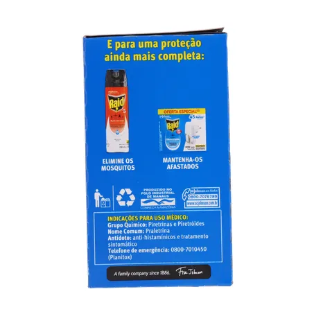 REPELENTE APARELHO RAID 45 NOITES 32,9ML OFERTA ESPECIAL 360-9