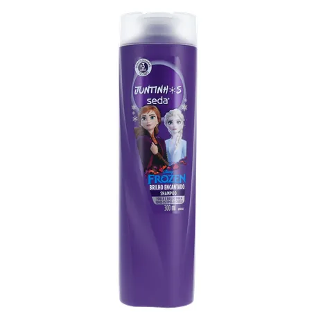 Shampoo Infantil Frozen Seda Juntinhos Brilho Encantado Frasco 300ML 360-0