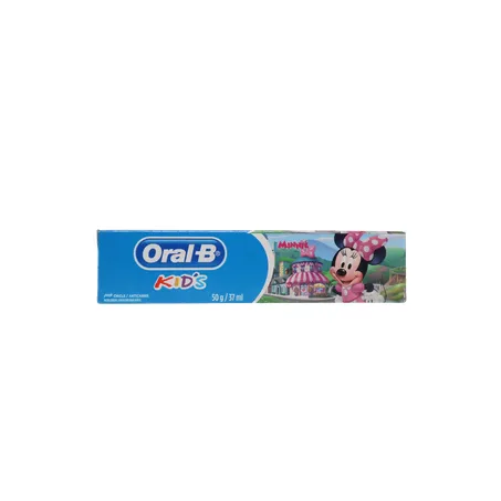 Creme Dental com Flúor Oral-b Chiclete Minnie Kids Caixa 50gr 360-35