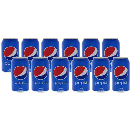 REFRI PEPSI 350ML 12UN