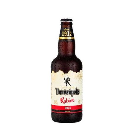 Cerveja therezopolis rubine bock 500ml
