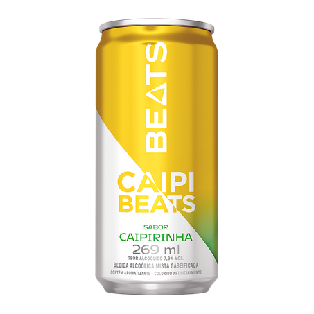 Bebida mista beats 269ml caipirinha lt