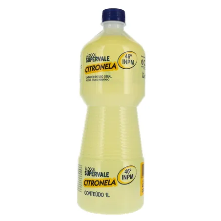 Álcool Super Vale 46 Inpm Citronela 1l 360-1