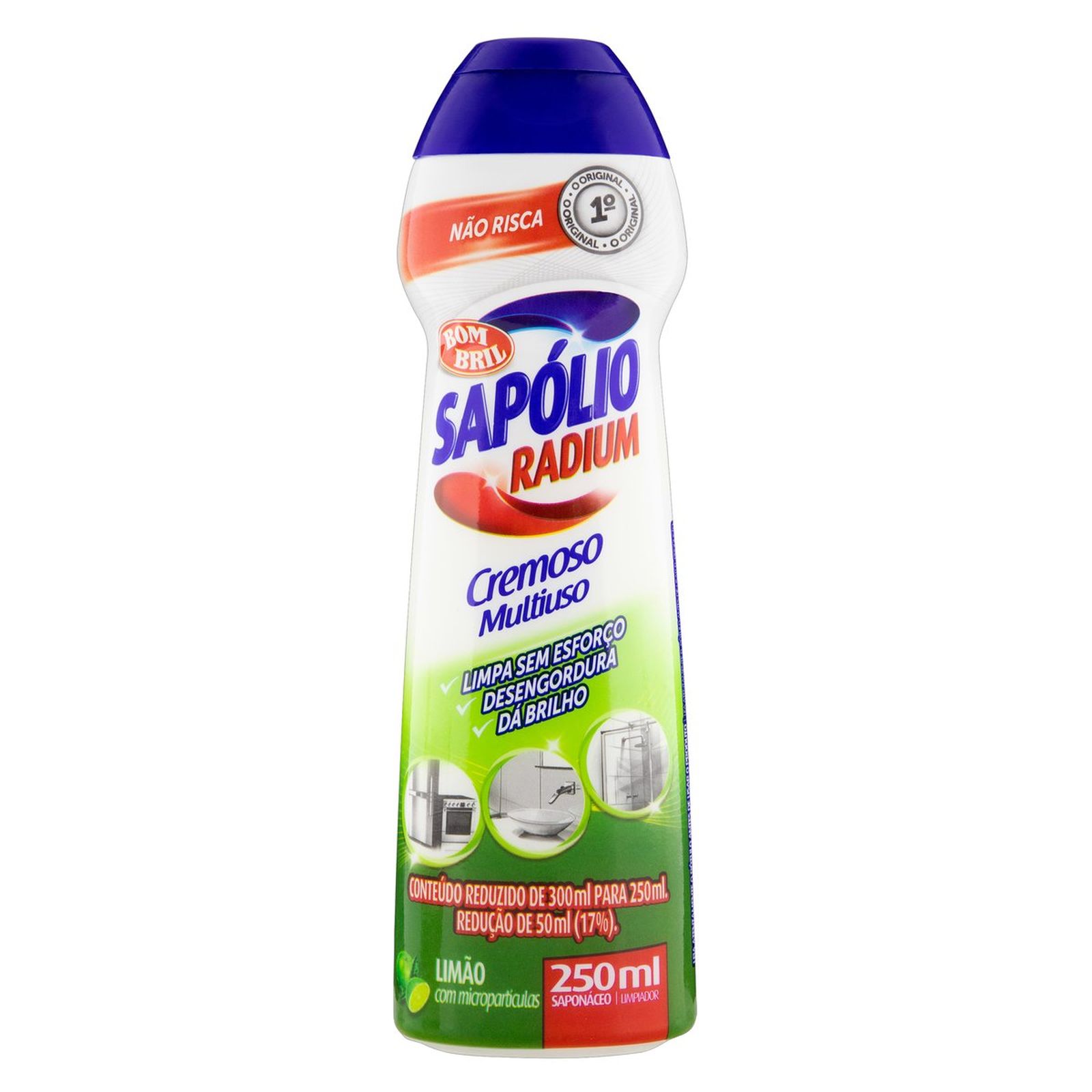 SAPONÁCEO CREMOSO MULTIUSO LIMÃO RADIUM