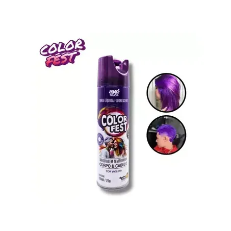 MAQUIAGEM CORPO&CABELO 150ML VIOLETA
