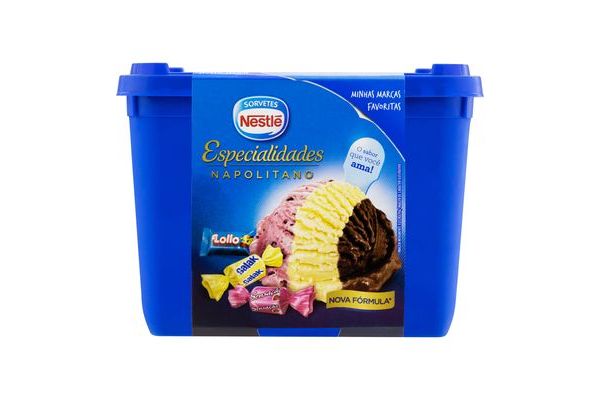Sorvete Nestle Especial 1,5l Napolitano | Supermercado Guanabara S.A.