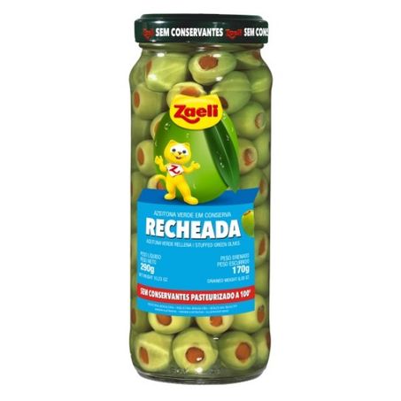 AZEITONA ZAELI COM RECHEIO 170G