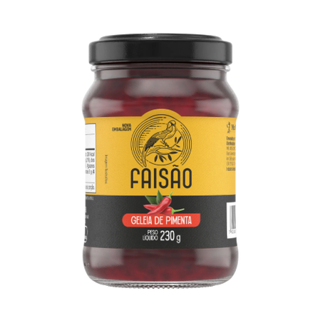 GELEIA FAISAO 230G PIMENTA