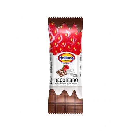 PICOLE NAPOLITANO ITALIANA SORVETES 58G