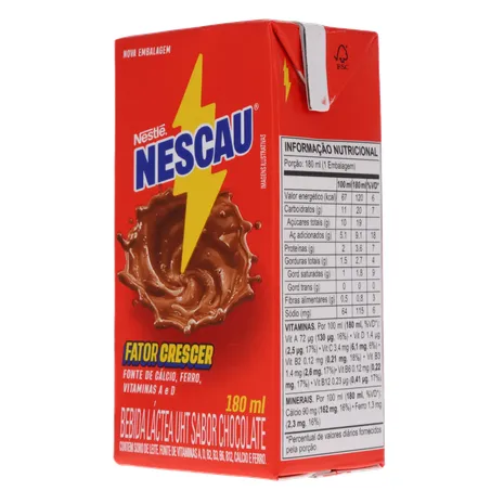BEBIDA LÁCTEA NESCAU PRONTINHO 180ML 360-4