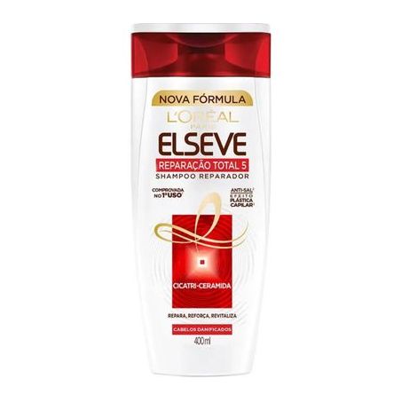 SHAMPOO ELSEVE REP TOTAL 5 400ML