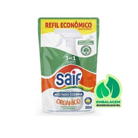 Limp.saif multiuso 500ml refil coz.org