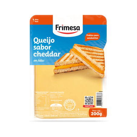 Queijo processado cheddar frimesa