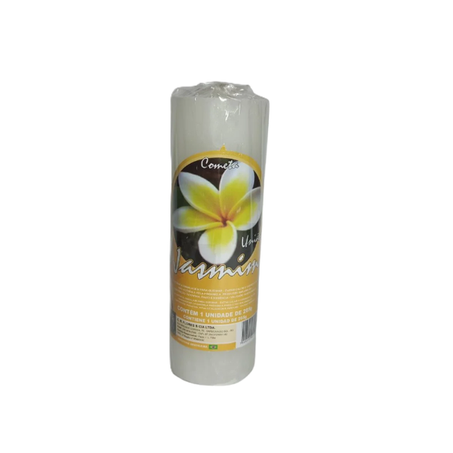 VELA COMETA PERFUMADA JASMIM C/1 265G