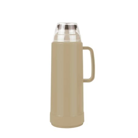 Garrafa térmica mor 1lt use flip bege