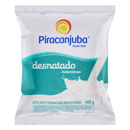LEITE EM PÓ INSTANTÂNEO DESNATADO PIRACANJUBA