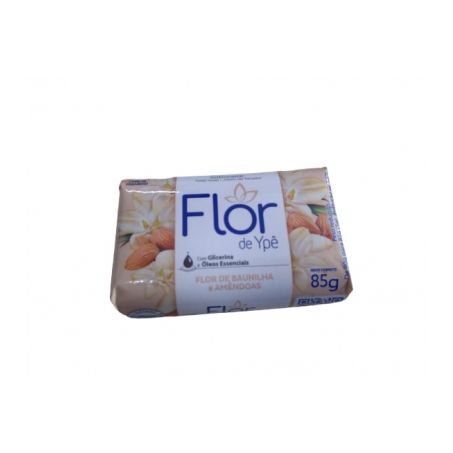 SABONETE FLOR YPE 85G BAUNILH AMENDOA