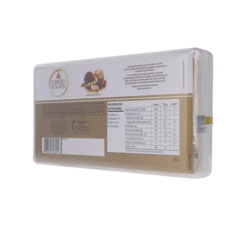Chocolate Ferrero Rocher com 12 Unidades 150G 360-22