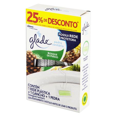 PEDRA SANITARIA GLADE 25% DESC BOSQUE PIN 01UN 360-1