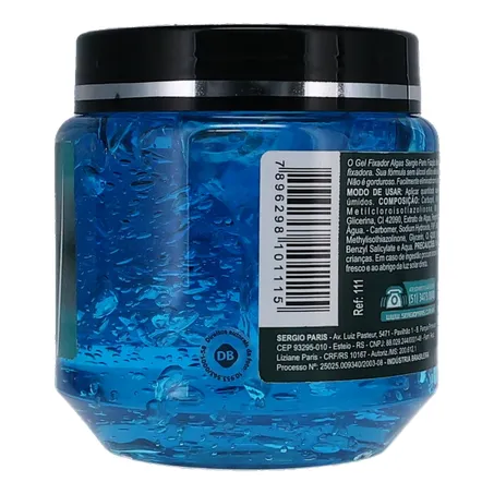 Gel fixador sergio paris azul perf.med 240g 360-18