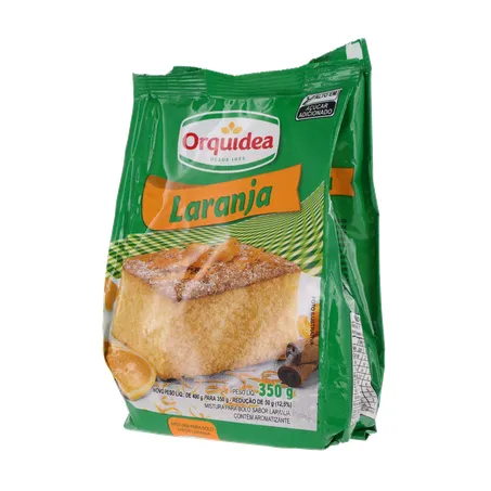 Bolo orquidea laranja 350g 360-3