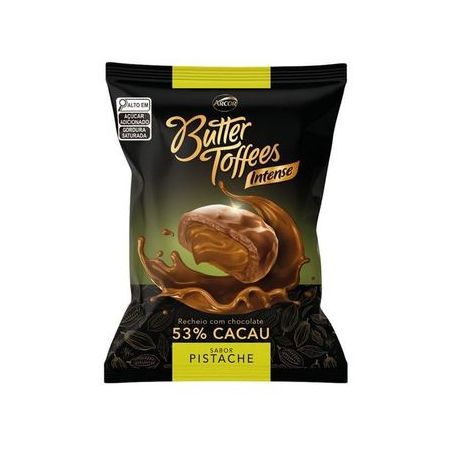 Bala Arcor Butter Toffe Pistache 53% Cacau 500 G 9181