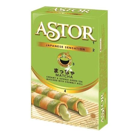 Wafer rech. chá verde mayora 40g