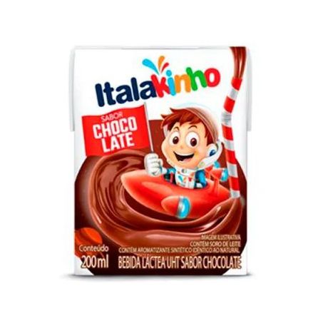 Pack italakinho 200ml cx24 achocolatado