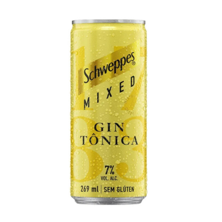 GIN TONICA SCHWEPPS MIX MARACUJA LT 269ML
