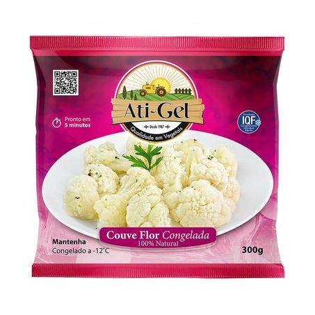 Couve-flor Congelada Ati-gel Pacote 300G
