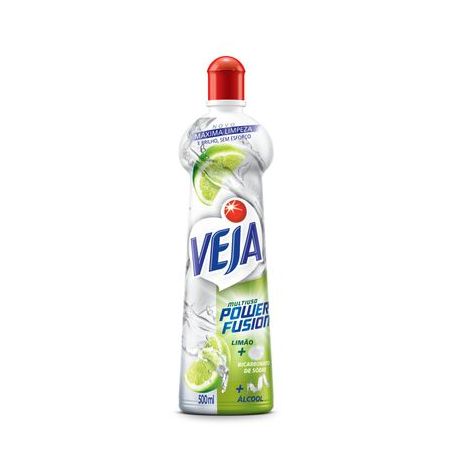 Limpador de Uso Geral Veja Limão + Bicarbonato de Sódio + Álcool Frasco 500ml