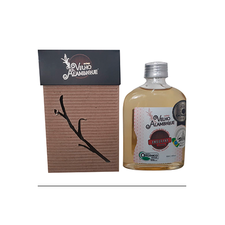 CACHAÇA PREMIUM VELHO ALAMBIQUE AMBURANA 160ML