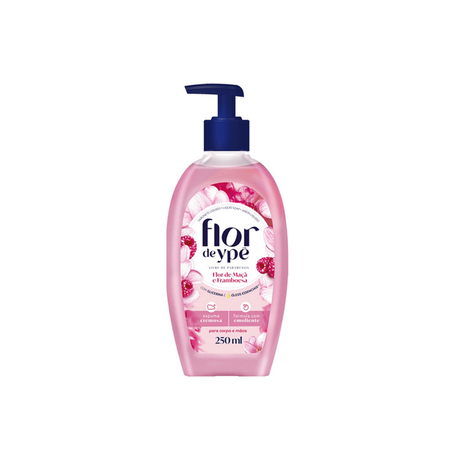 SABONETE LIQUIDO YPE FLOR DE MACA E FRAMBO 200 ML 